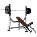 Banc olympique incliné