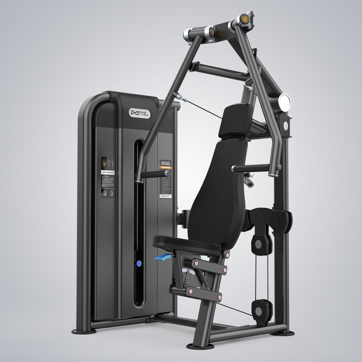 Chest press vertical