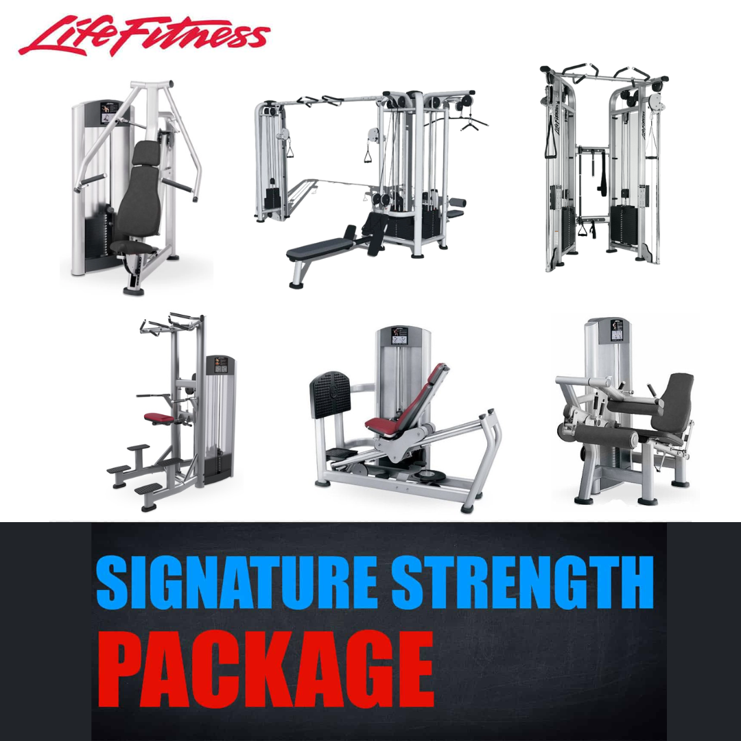 Life fitness signature & [package complet 17 machine ]